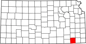 Localisation de Comté de Montgomery(Montgomery County)