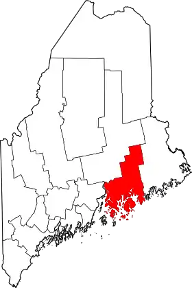 Localisation de Comté de Hancock(Hancock County)
