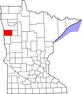 Localisation de Comté de Norman(Norman County)