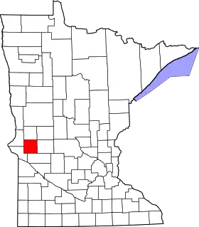 Localisation de Comté de Stevens(Stevens County)