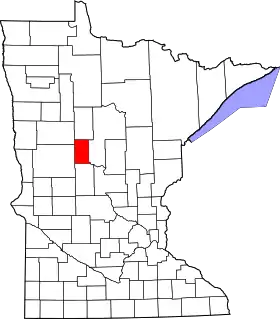 Localisation de Comté de Wadena(en) Wadena County