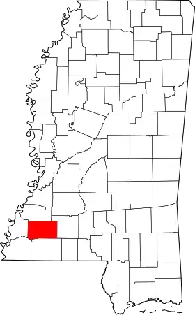 Localisation de Comté de Franklin(Franklin County)
