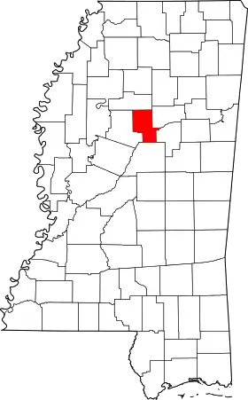 Localisation de Comté de Montgomery(Montgomery County)