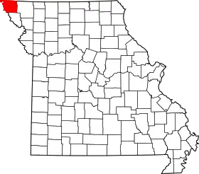 Localisation de Comté d'Atchison(Atchison County)