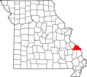 Localisation de Comté de Perry(Perry County)