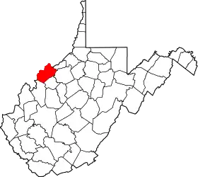 Localisation de Comté de Wood(Wood County)