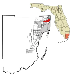 Localisation de North Miami
