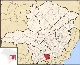 Microrégion d'Andrelândia