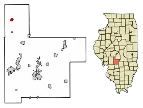Localisation de Farmersville