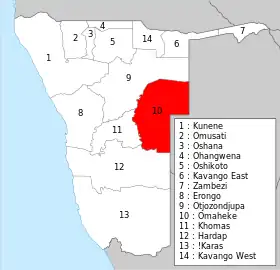 Omaheke