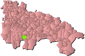 Localisation de Ortigosa de Cameros