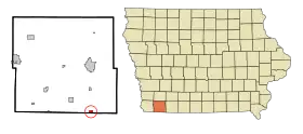 Localisation de Braddyville