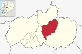 Localisation de Canton de Patate
