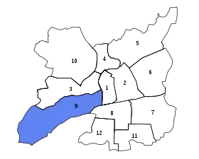 Localisation de Cleunay - Arsenal-Redon