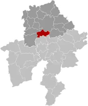 Localisation de Profondeville