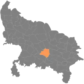 Localisation de District de Raebareliरायबरेली ज़िला