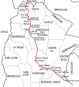 Image illustrative de l’article Route nationale 9 (Argentine)