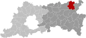Localisation de Montaigu-Zichem