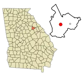 Localisation de Crawfordville
