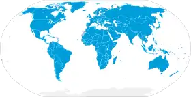 Carte de l'organisation