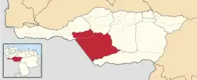 Localisation de Rómulo Gallegos