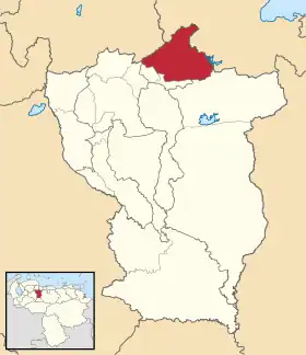 Localisation de Falcón