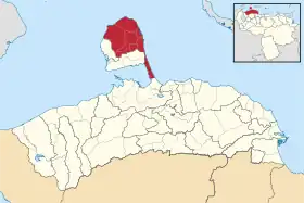 Localisation de Falcón