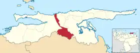 Localisation de Andrés Eloy Blanco