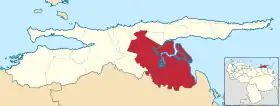 Localisation de Benítez