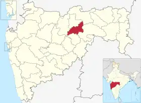 Localisation de District de Washim
