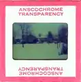 Diapositive Anscochrome datant de 1960.
