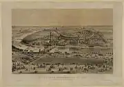 Palais du Champ-de-Mars, 1866/1867, construit pour l'Exposition universelle de 1867 par Jean-Baptiste Krantz et Léopold Hardy d'après un projet de Frédéric Le Play..