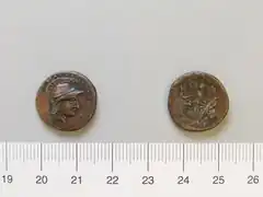 Monnaie de bronze d'Ilion (IIe et Ier&nbsp;siècles av. J.-C.).