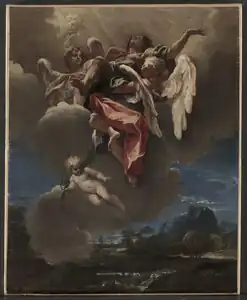 Etude pourApothéose d'un saintvers 1695, Sebastiano RicciCleveland Museum of Art